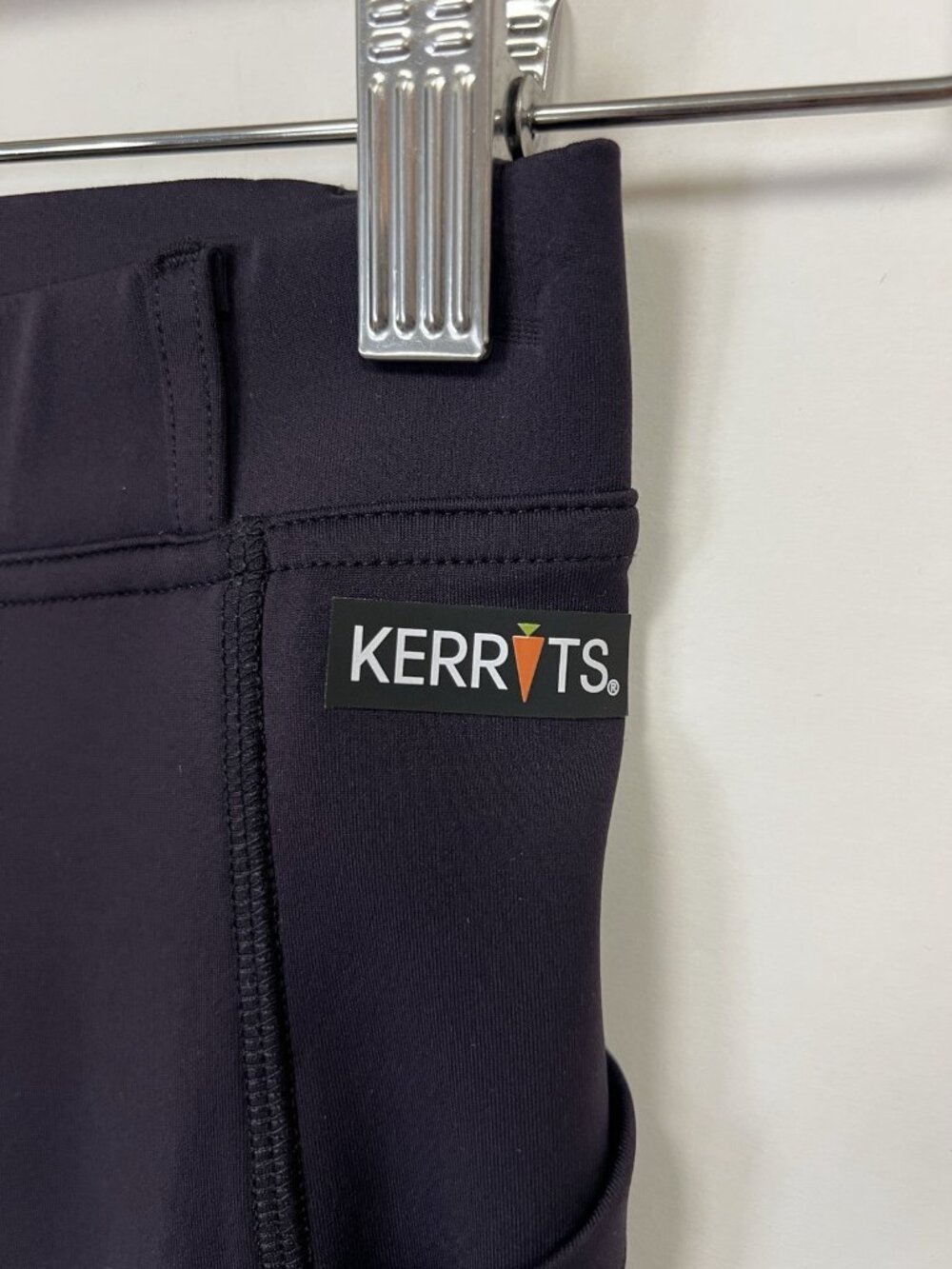 Kerrits Kids Coolcore Silicone Full Leg Riding Tech Tight Size M Medium Blue - Picture 3 of 6